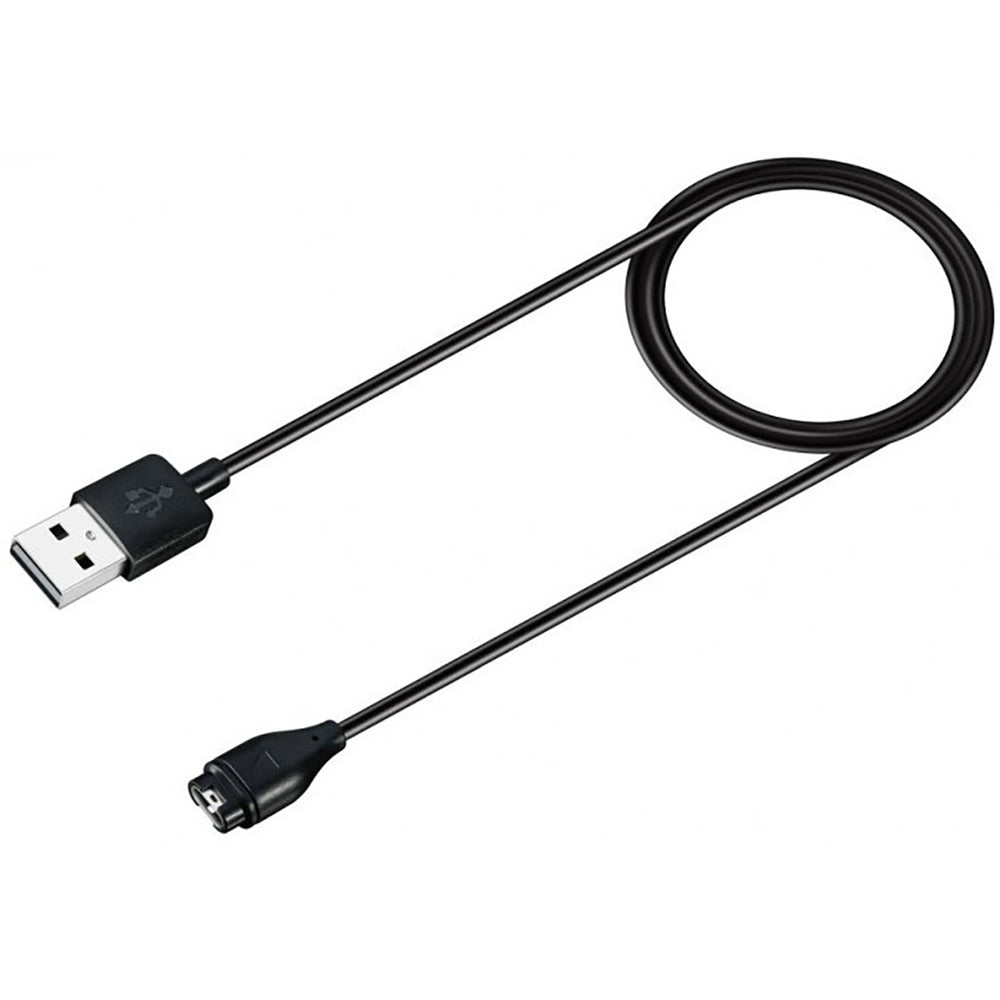 Magnetisk oplader til Garmin Smartwatches med USB-A - sort