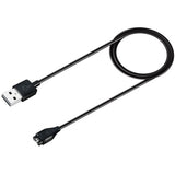 Magnetisk oplader til Garmin Smartwatches med USB-A - sort