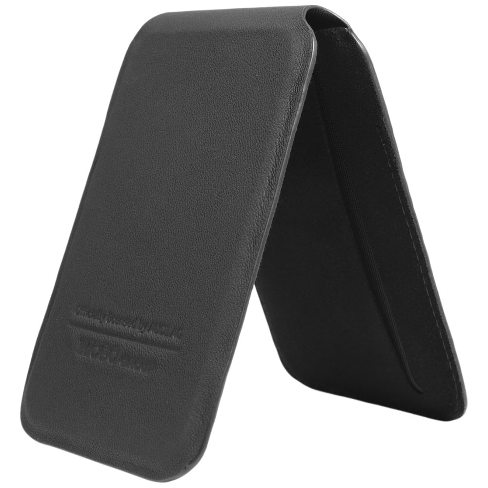 MagSafe Magnetisk Audi Ledder Wallet Card med stativ - sort