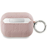 Karl Lagerfeld Monogram Karl & Choupette Head case for AirPods Pro 2 - pink