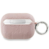 Karl Lagerfeld Monogram Karl Head case for AirPods Pro 2 - pink