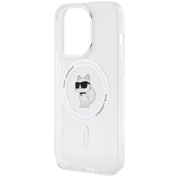 Karl Lagerfeld IML Choupette MagSafe case for iPhone 13 Pro Max - transparent