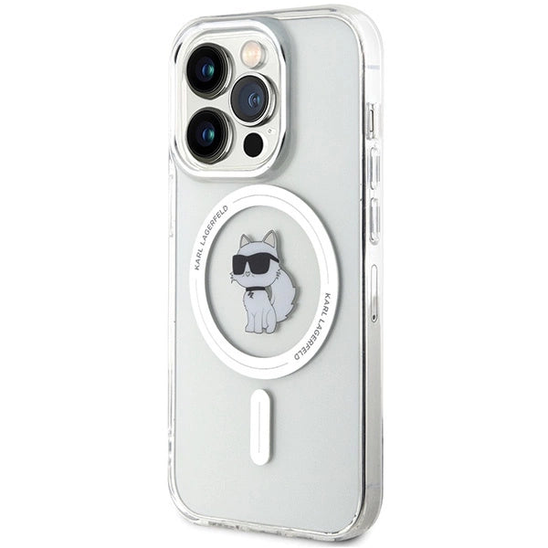 Karl Lagerfeld IML Choupette MagSafe case for iPhone 14 Pro - transparent