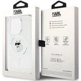 Karl Lagerfeld IML Choupette MagSafe case for iPhone 14 Pro Max - transparent