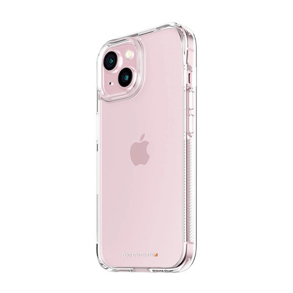 PanzerGlass Bundle 3in1 sæt gennemsigtigt etui + folie + kameraomslag til iPhone 15 Plus