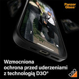 PanzerGlass ClearCase Case til iPhone 15 Plus / 14 Plus med Military Grade Certification - Clear & Black