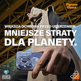 PanzerGlass HardCase med D3O og Military Grade Certification til iPhone 15/14/13 - Transparent