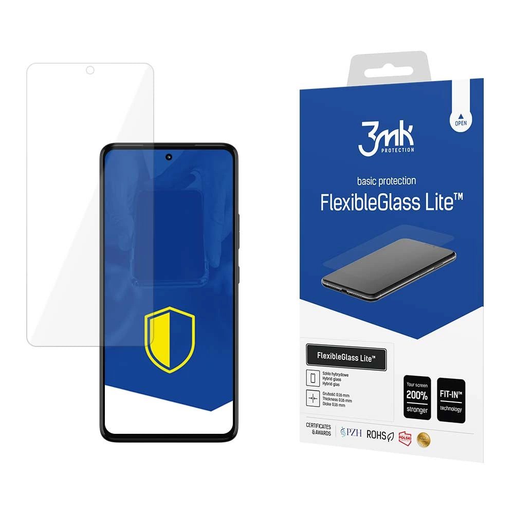 3mk FlexibleGlass LiteTM hybridglas til Motorola Moto G72