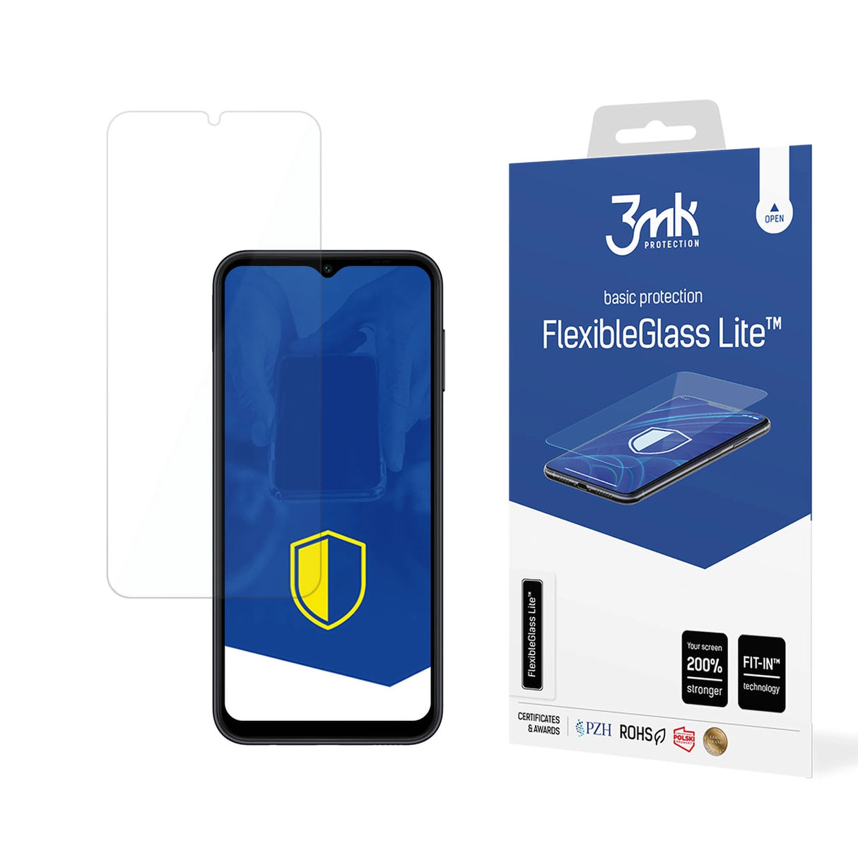 3mk FlexibleGlass LiteTM hybridglas til Samsung Galaxy A14 / A14 5G