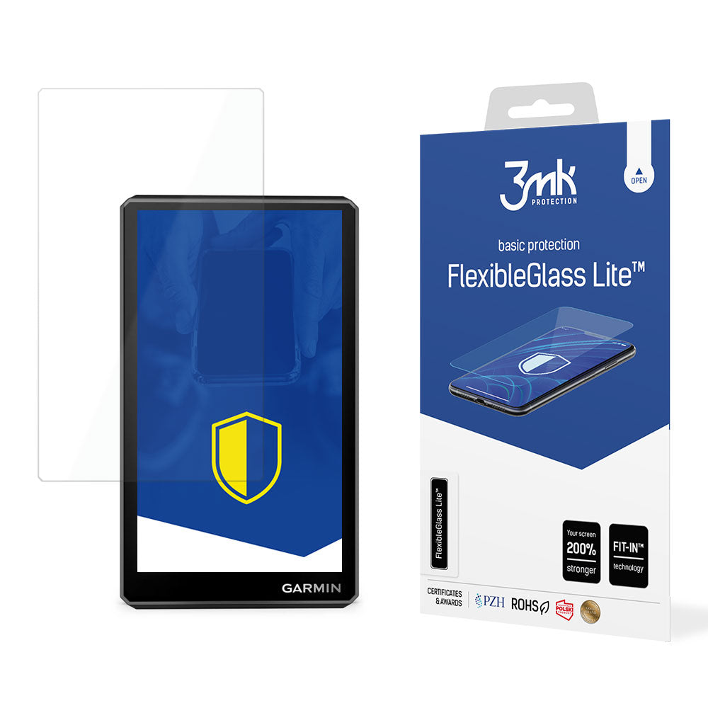 3mk FlexibleGlass LiteTM hybridglas til Garmin Zumo XT2