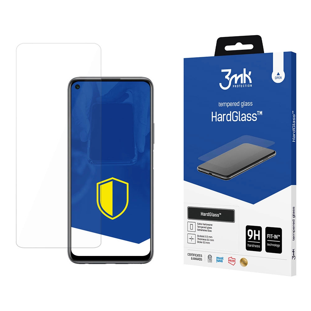 9H 3mk HardGlassTM glas på Huawei P40 Lite 5G