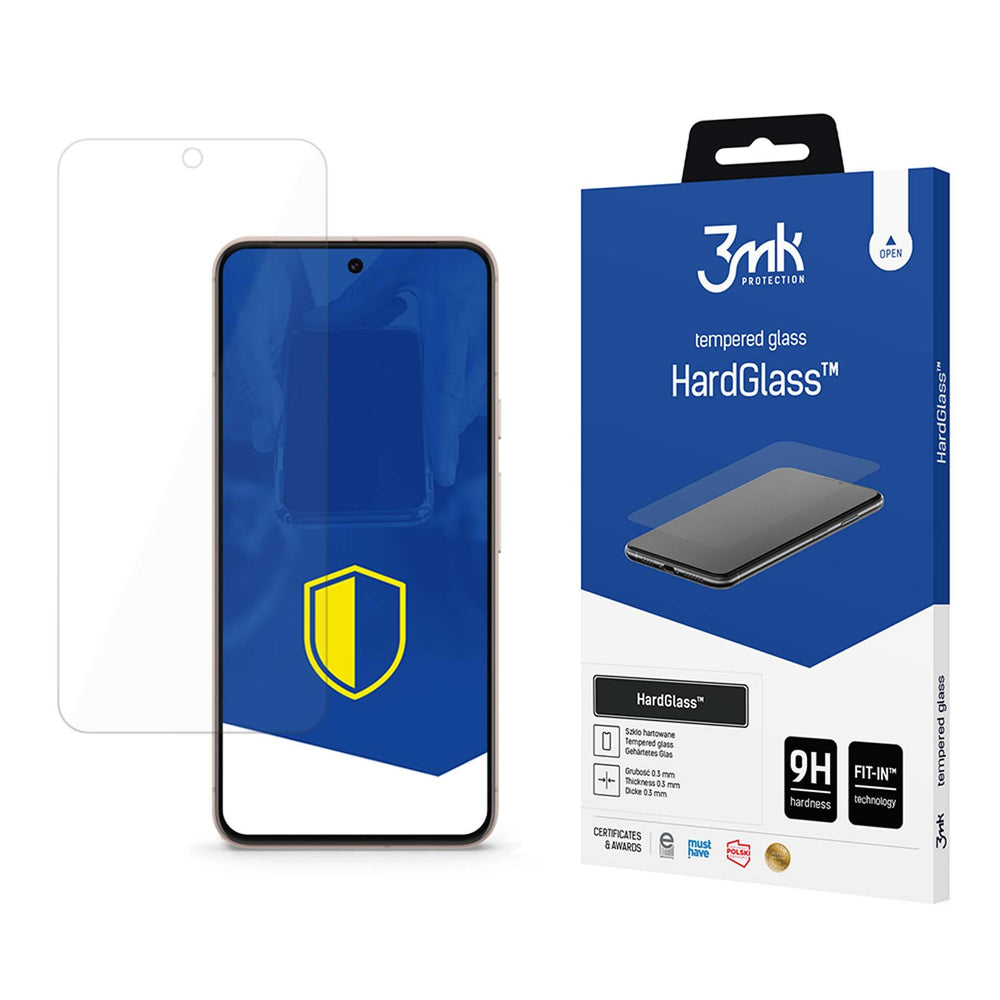 9H 3mk HardGlassTM glas på Google Pixel 8 Pro