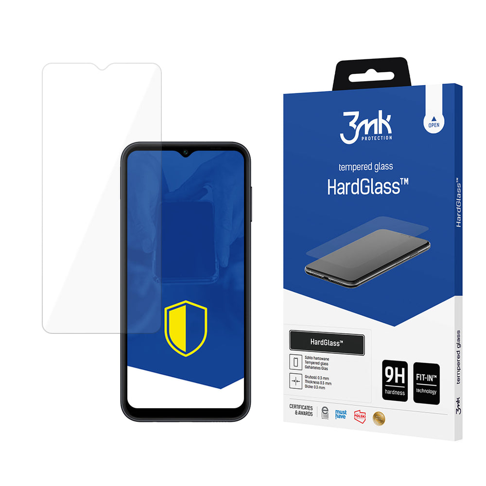 9H 3mk HardGlassTM glas til Samsung Galaxy A14 / A14 5G