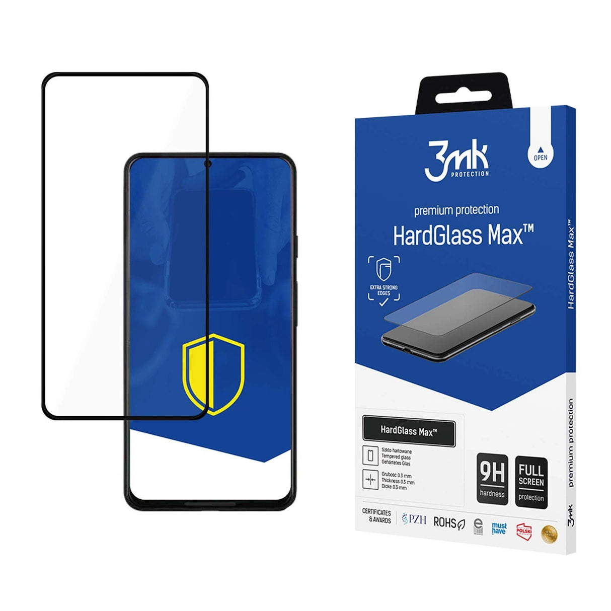 9H 3mk HardGlass MaxTM glas til Google Pixel 7 5G