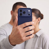 Tech Protect Uniq Magsafe Cc Iphone 17 Pro / 18 Pro Dyb Blå