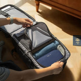 Tech Protect Defender S70 Ryanair & Wizzair Rejse Laptop Rygsæk 24 L 40x30x20 Sort