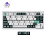 Keychron Q1 HE tastatur Universel USB + RF Wireless + Bluetooth Hvid