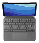 Logitech 920-010147 tastatur til mobil enhed QWERTY Nordisk Smart Connector Grå