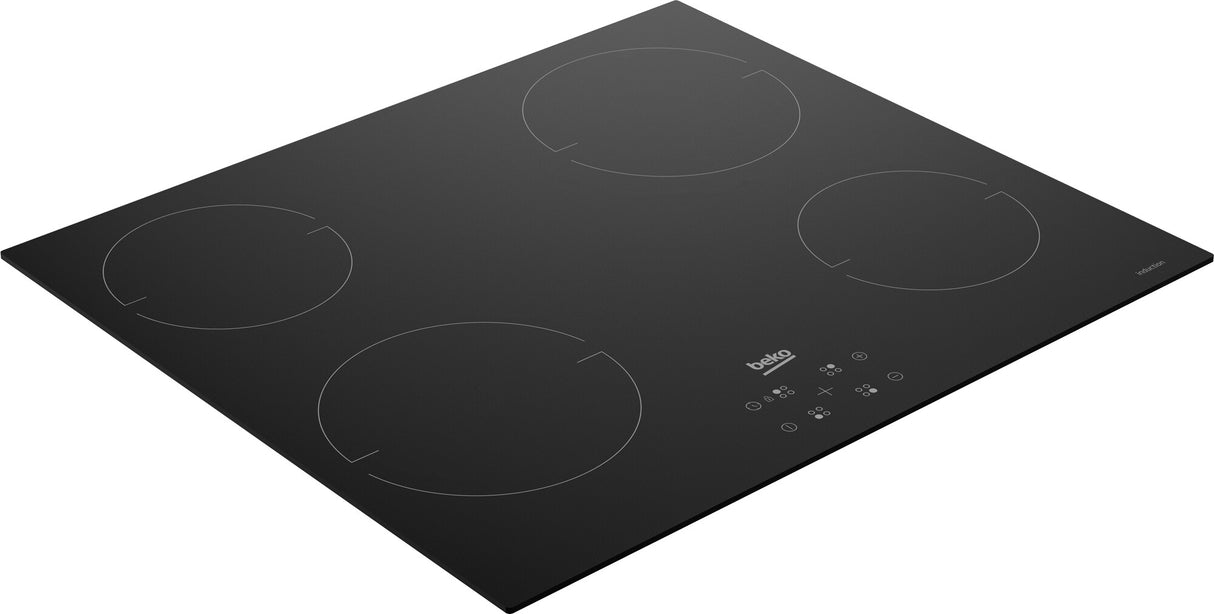Beko HII64401QT Sort Indbygget 60 cm Zone induktionskogeplade 4 zone(s)