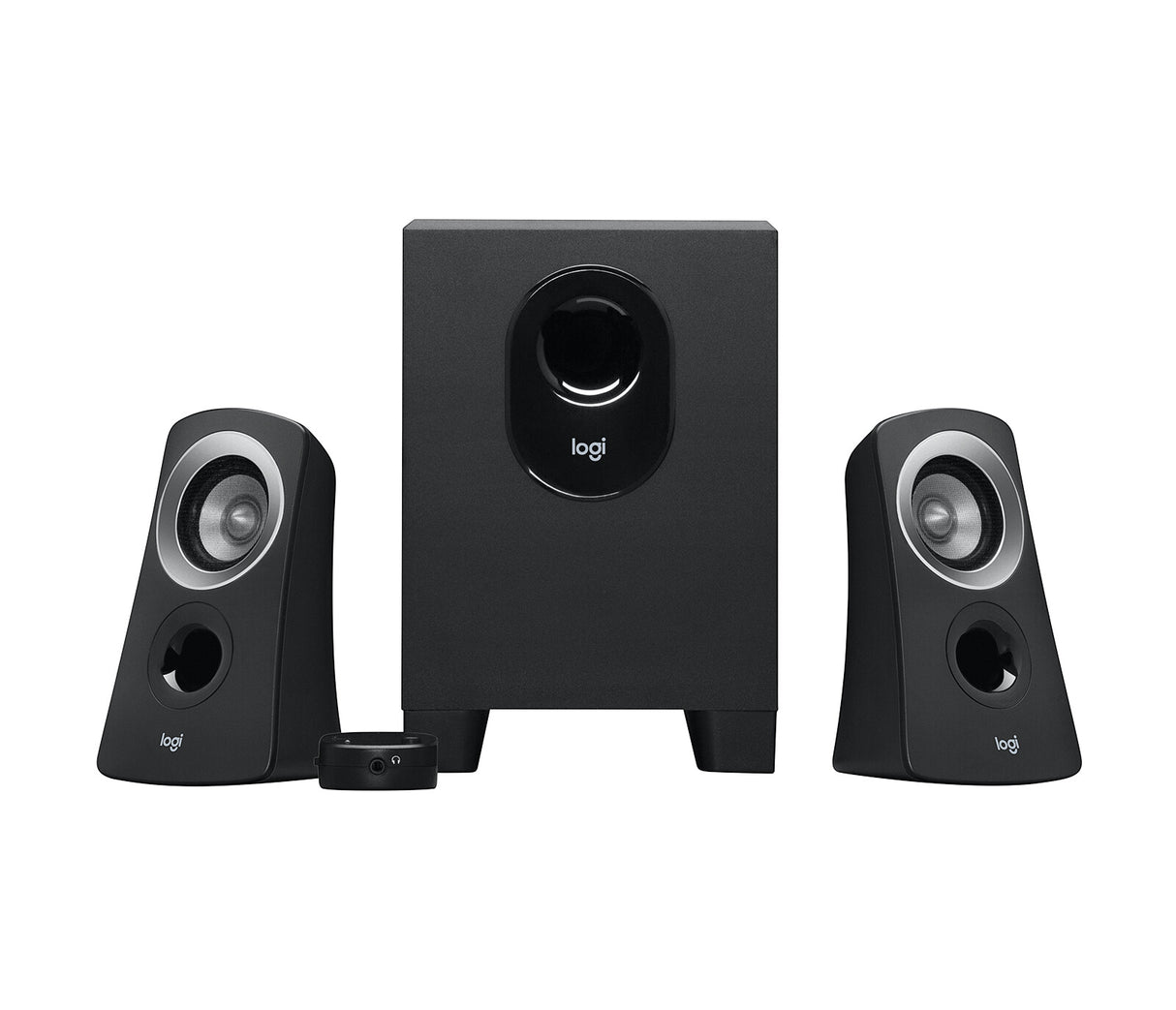 Logitech Z313 højttalersæt 25 W PC/Laptop Sort 2.1 kanaler 5 W