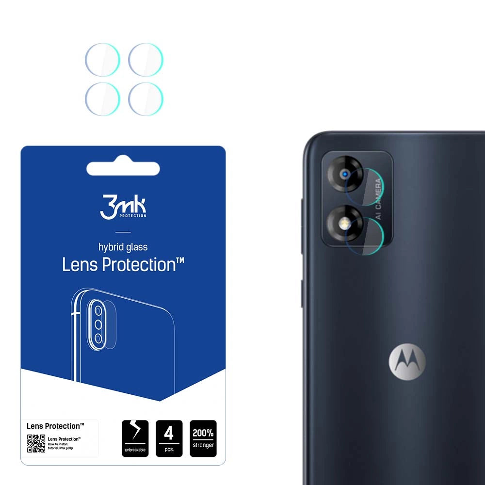 3mk Lens ProtectionTM hybrid kamera glas til Motorola Moto E13