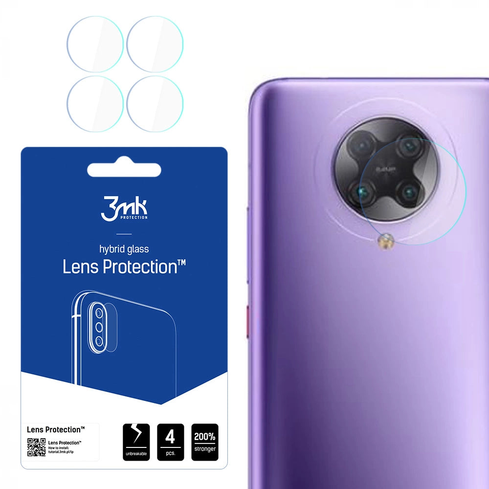 3mk Lens ProtectionTM hybridkameraglas til Xiaomi Poco F2 Pro 5G