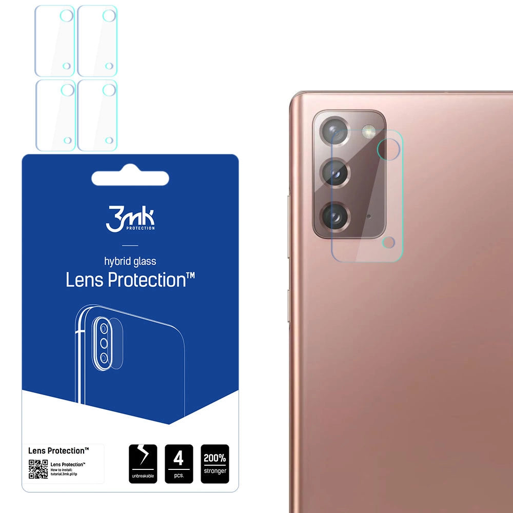 3mk Lens ProtectionTM hybridkameraglas til Samsung Galaxy Note 20 5G
