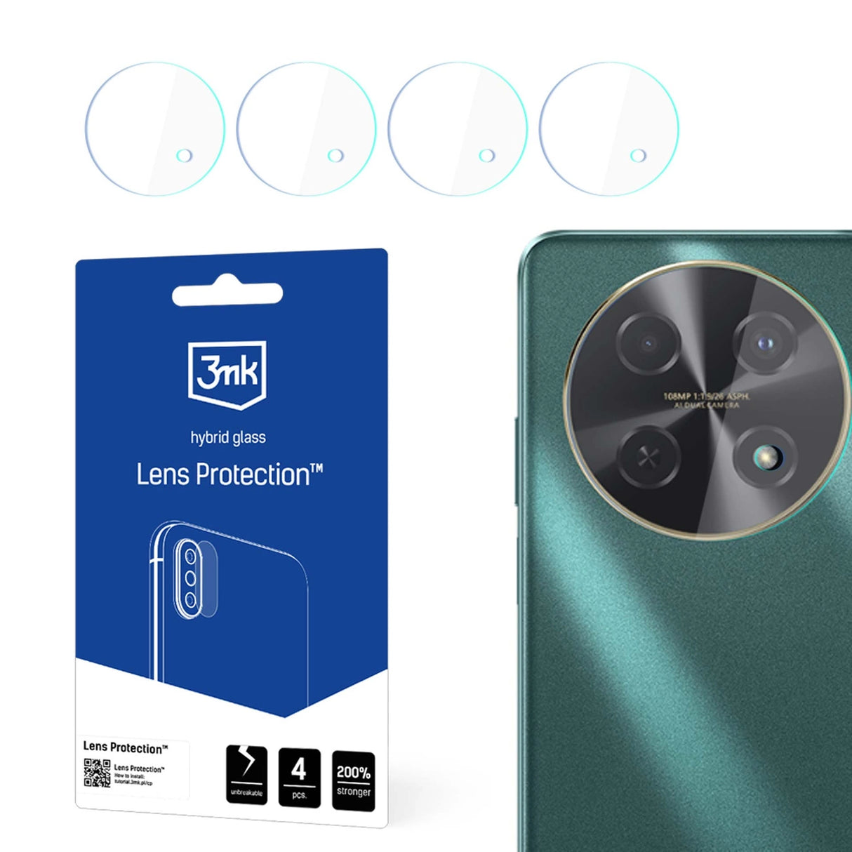3mk Lens Protection Camera Cover til Huawei Nova 12i