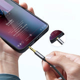 Ugreen AV118 10538 kabel 3,5 mm mini jack (mandlig) / 3,5 mm mini jack (kvindelig) 5m - sølv
