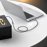 Ugreen AV118 10538 kabel 3,5 mm mini jack (mandlig) / 3,5 mm mini jack (kvindelig) 5m - sølv