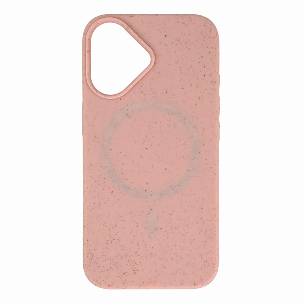 Multiple Color Wheat Case MagSafe til iPhone 16 Plus - pink