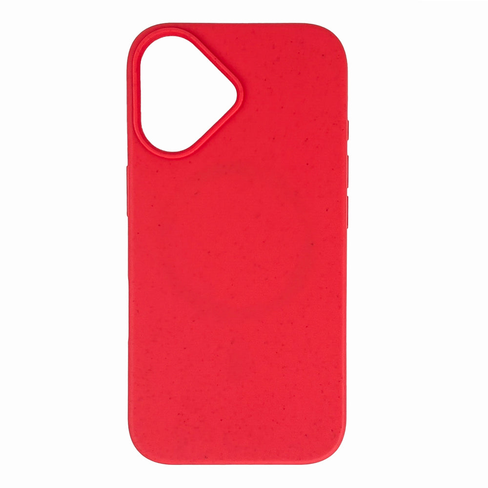 Multiple Color Wheat Case MagSafe til iPhone 16 - rød