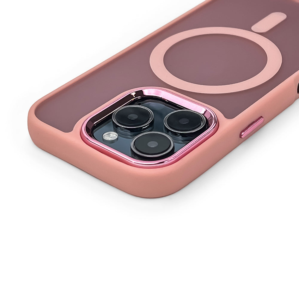 Magnetisk samling MagSafe iPhone 16 Plus Case - Pink