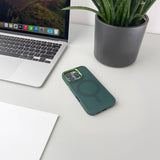 Magnetisk samling MagSafe iPhone 16 Pro Case - mørkegrøn