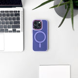 Magnetisk samling MagSafe iPhone 16 Pro Max Case - lilla