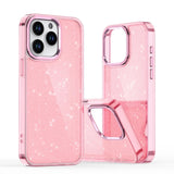 Glitter Case til iPhone 16 Pro - pink med glitter