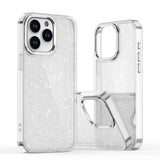 Glitter Case til iPhone 16 - gennemsigtig med glitter
