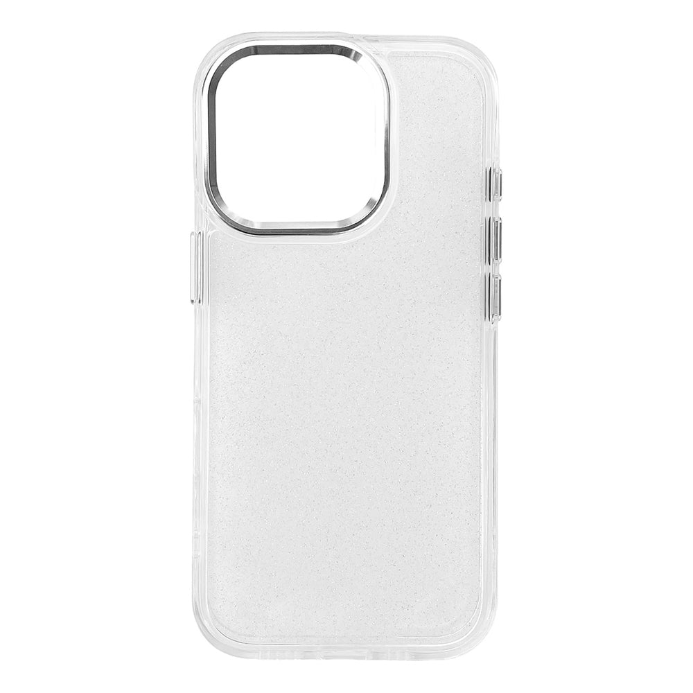 Glitter Case til iPhone 16 Pro Max - gennemsigtig med glitter