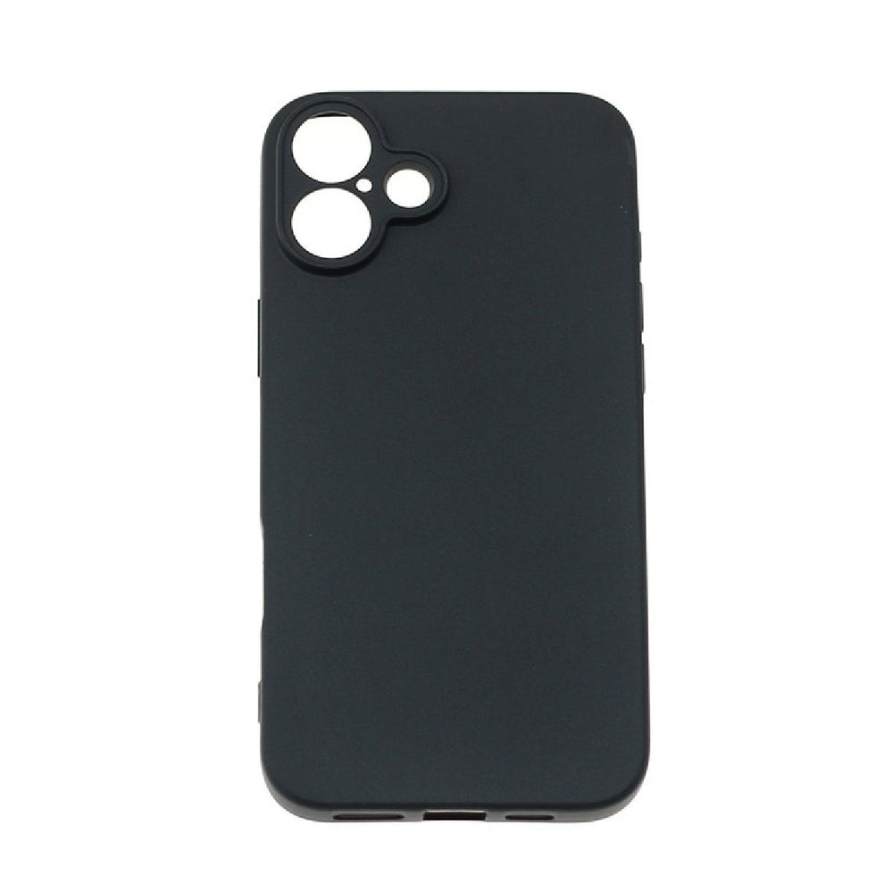 Soft Case til iPhone 16 Plus - sort
