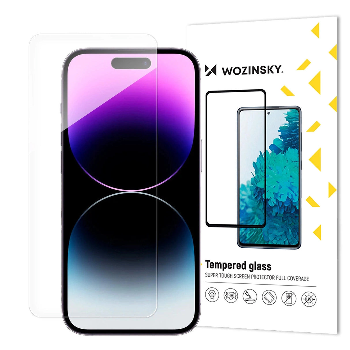 Wozinsky tempereret glas til iPhone 16 Pro / iPhone 17 / iPhone 17 Pro