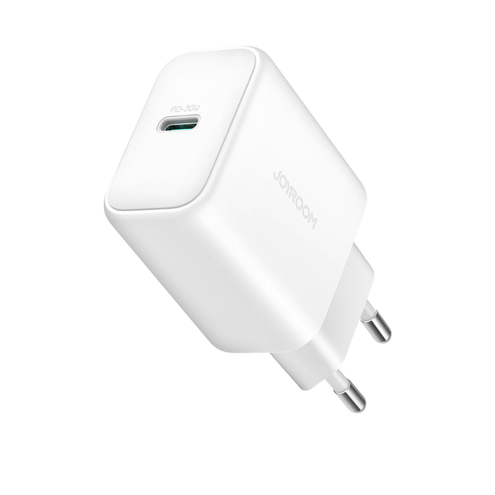 Joyroom JR-TCF24 USB-C PD 30W QC SFC netværksoplader - hvid