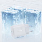 Joyroom JR-TCF24 USB-C PD 30W QC SFC netværksoplader - hvid + 1m USB-C kabel