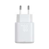 Joyroom JR-TCF24 USB-C PD 30W QC SFC netværksoplader - hvid + 1m USB-C kabel