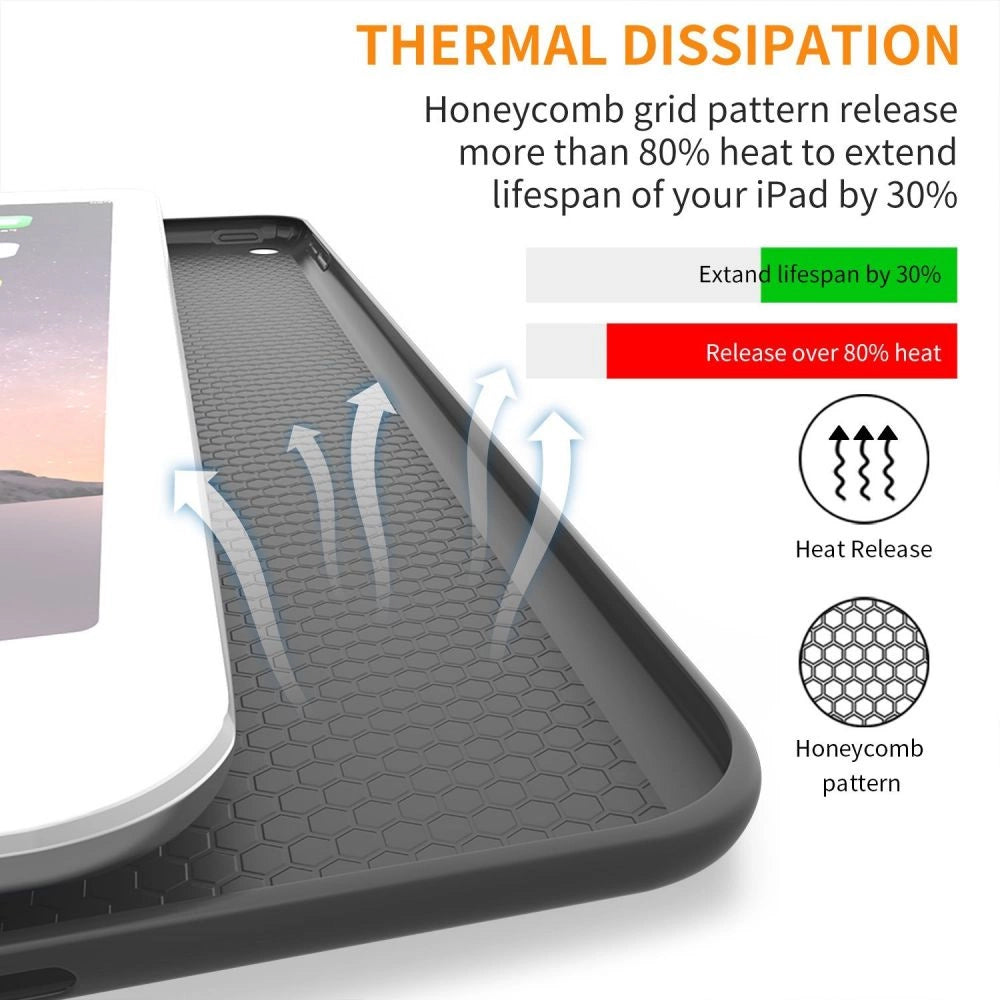 Tech-Protect SmartCase til iPad 9.7 5 / 6 2017-2018 - sort