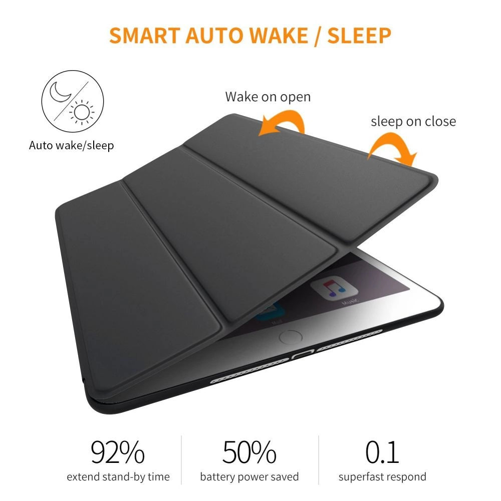 Tech-Protect SmartCase til iPad Air 9.7 2 2014 - sort