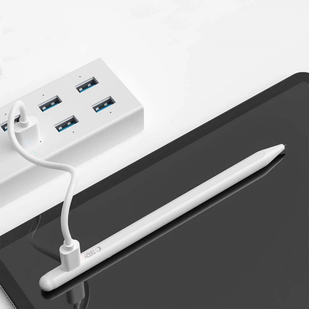 Tech-Protect Digital Stylus Magnetic til iPad - hvid