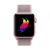 Tech-Protect Nylon Strap til Apple Watch 4 / 5 / 6 / 7 / 8 / 9 / SE (38/40/41 mm) - Pink