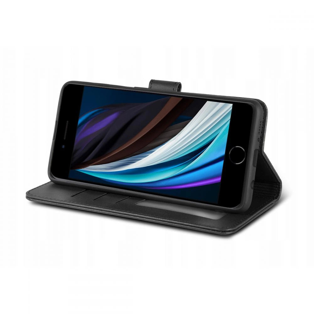 Tech-Protect Wallet Case til iPhone 7 / 8 / SE 2020 / 2022 - sort