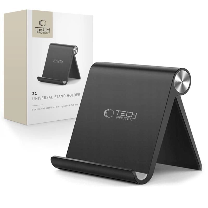 Tech-Protect Z1 Universal Smartphone/Tablet Stativ - sort