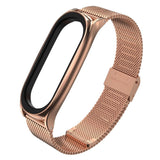 Tech-Protect MilaneseBand Strap til Xiaomi Mi Smart Band 5 / 6 / 6 NFC - Pink